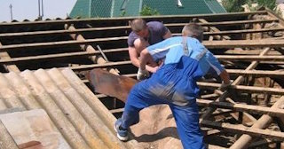 Демонтаж крыши в Вичуге - стоимость работ от 722 рублей за м2