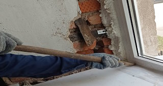 Демонтаж оконных откосов по выгодной цене от 516 руб. в Вичуге - Сварной-Вчг